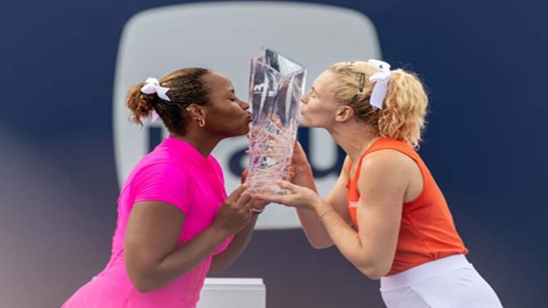 मियामी ओपन महिला डबल्स: टेलर और कैटरीना ने शानदार जीत से खिताब अपने नाम किया