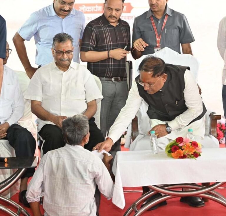 मुख्यमंत्री साय की त्वरित कार्रवाई: दिव्यांग चंदूलाल को मिली मदद