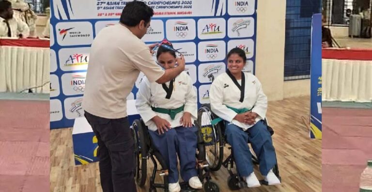 इंदौर की सपना शर्मा ने पैराताइक्वांडो में चौथा गोल्ड जीता, बनीं चार बार की नेशनल चैंपियन