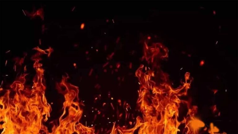 पटेल मार्केट में आग का तांडव: इंदौर में कई दुकानें और क्लिनिक जलकर राख