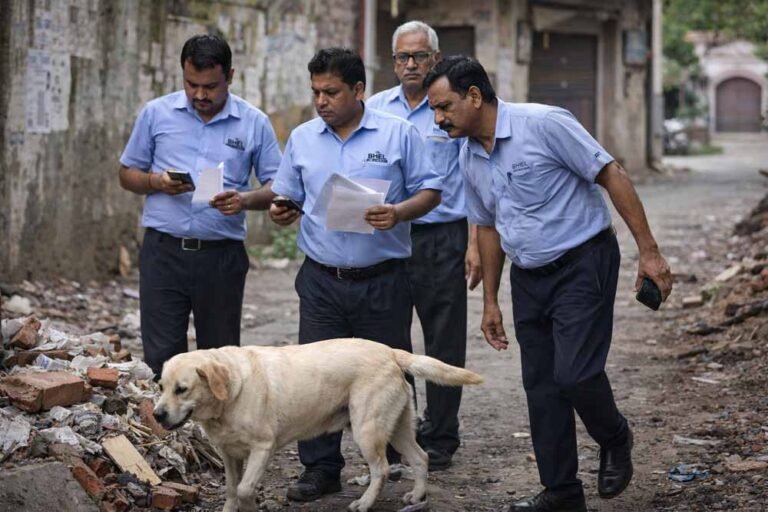 भोपाल में ‘कुत्ते’ से पंगा पड़ा महंगा! भेल कर्मचारी ने 8 दिन की छुट्टी लेकर किया सर्च ऑपरेशन