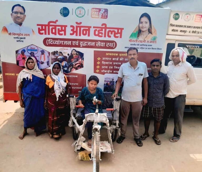 हजारों दिव्यांग एवं वृद्धजन हुए ‘सर्विस ऑन व्हील्स’ अभियान से लाभान्वित