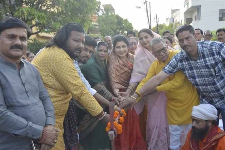 45 लाख रूपये की लागत के विकास कार्यों का किया भूमिपूजन