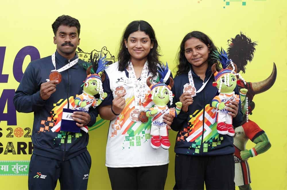 कर्नाटक का स्वर्णिम प्रदर्शन, तैराकी में पूर्ण वर्चस्व