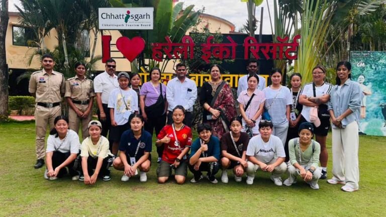 सिरपुर की ऐतिहासिक विरासत से बारनवापारा की हरियाली तक, सिक्किम के खिलाड़ियों ने लिया अनूठा अनुभव