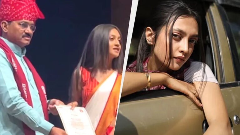 डिग्री लेने के अपमान पर भड़की छात्रा और विश्वविद्यालय प्रशासन ने व्यवहार को निंदनीय बताकर दी सफाई