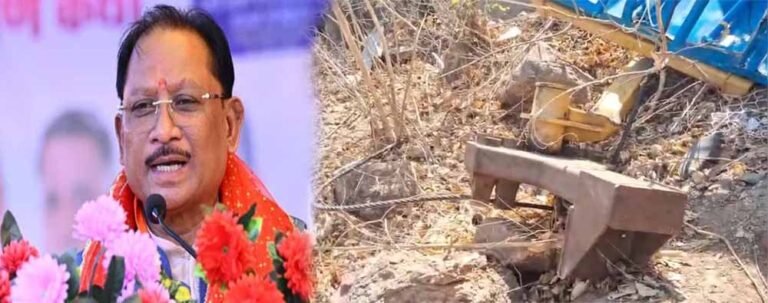 खल्लारी रोप-वे दुर्घटना: मुख्यमंत्री ने सहायता राशि की घोषणा की, दोषियों पर होगी कठोर कार्रवाई