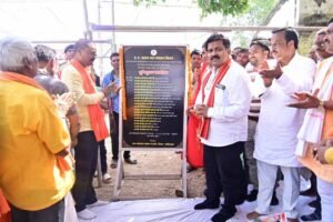 नदी में तटबंध निर्माण से सुरक्षित होंगे घर– उप मुख्यमंत्री  विजय शर्मा