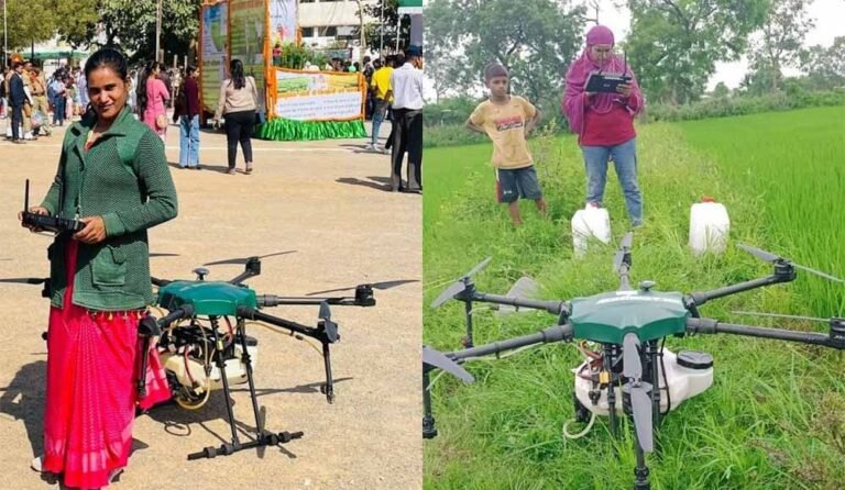ड्रोन तकनीक से किसानों की मदद कर आत्मनिर्भर बनीं सीमा