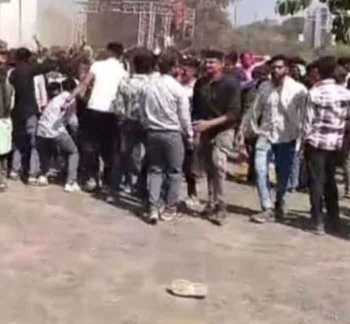 रंगों के बीच दहशत: विश्वविद्यालय में मधुमक्खियों ने विद्यार्थियों पर बोला हमला