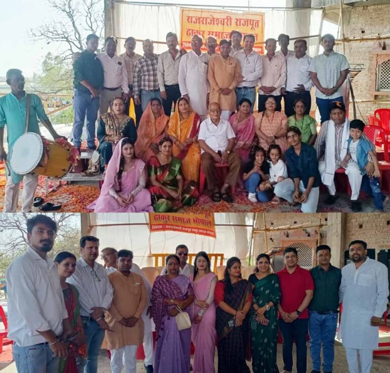 कंकाली मंदिर प्रांगण में राजपूत समाज का भव्य होली मिलन समारोह सम्पन्न, सामाजिक एकता और संस्कृति का दिखा अनुपम संगम