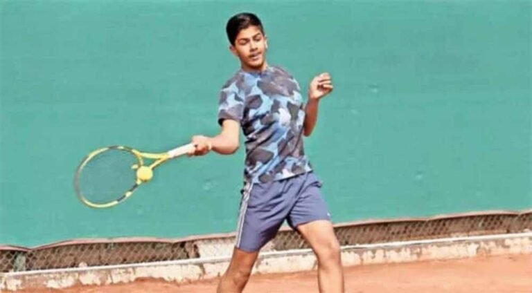 उत्तर प्रदेश के ऋषि यादव एआईटीए टेनिस के प्री क्वार्टर फाइनल में