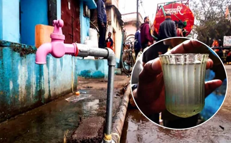 लाइन बिछी पर पानी नहीं आया: भागीरथपुरा में बढ़ा जल संकट