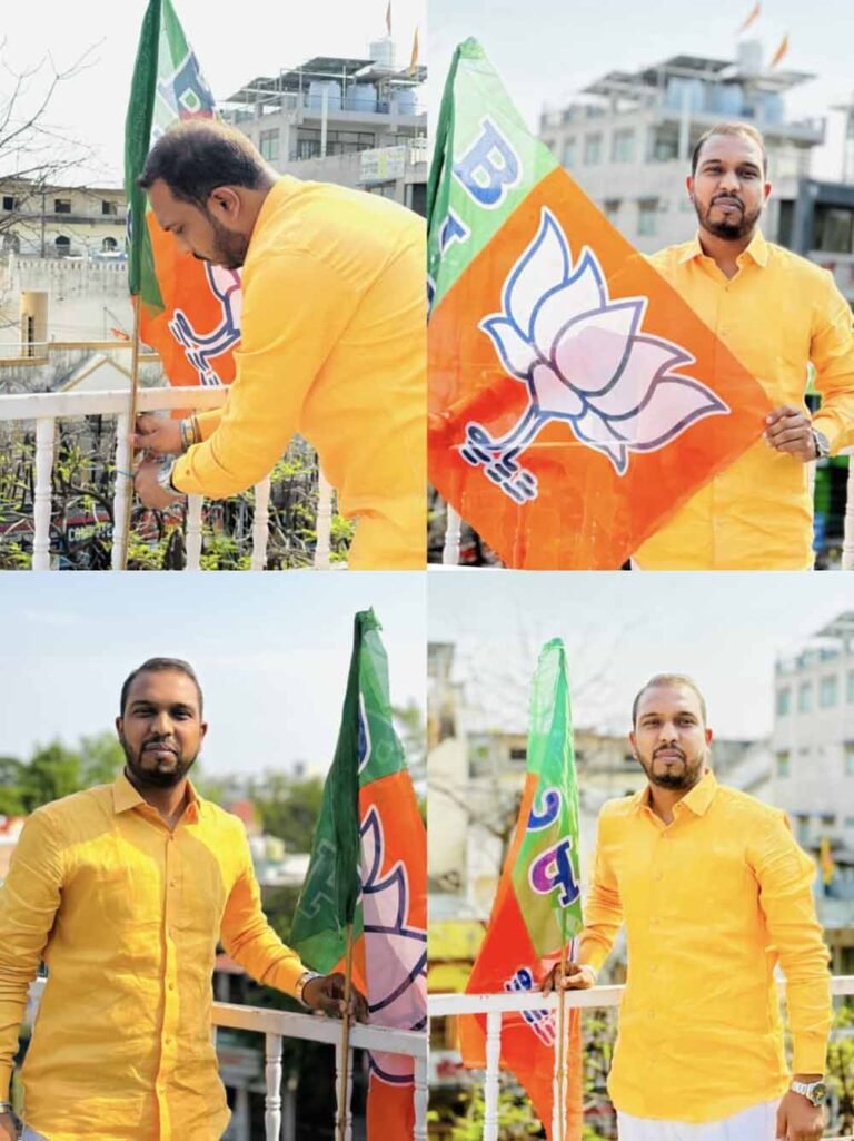 भाजपा का 47वां स्थापना दिवस उत्साह के साथ मनाया गया, जिला अध्यक्ष वैभव गुप्ता ने घर पर फहराया पार्टी का ध्वज