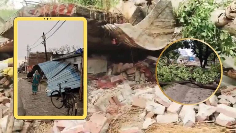 यूपी में मौसम बना आफत: तेज आंधी, बारिश और वज्रपात से 18 लोगों की जान गई