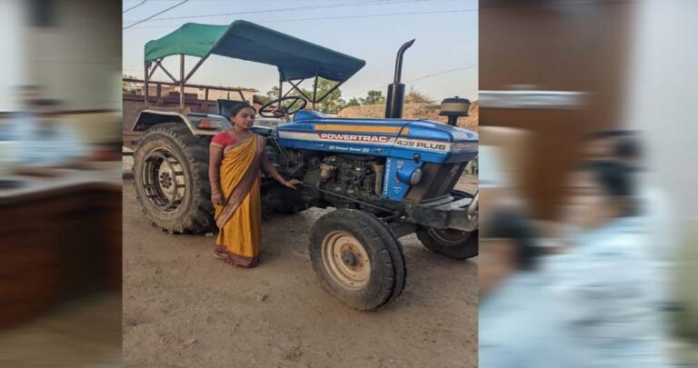 ट्रैक्टर से बदली तकदीर: हरदोली की भगवती देवी बनीं आत्मनिर्भरता की मिसाल