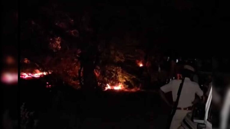 टामटिया गांव में हत्या के बाद हिंसा, गुस्साई भीड़ ने कई घरों में लगाई आग