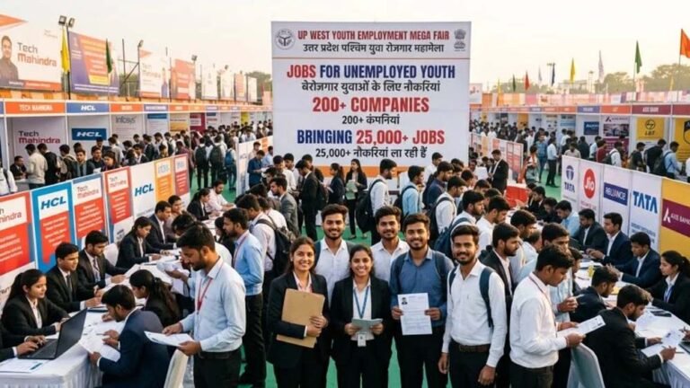 रोजगार मेले में 27 हजार युवाओं का पंजीकरण, बड़ी संख्या में युवाओं को मिला रोजगार