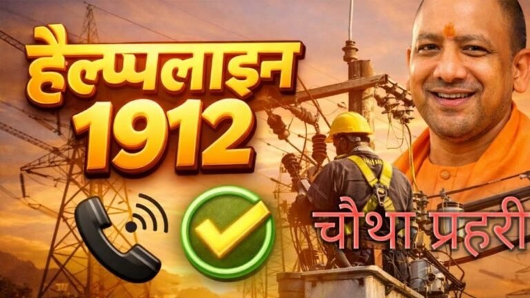 हेल्पलाइन 1912 बनी विद्युत उपभोक्ताओं का संबल, 2025-26 में 99% शिकायतों का हुआ निस्तारण
