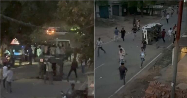 मूर्ति स्थापना को लेकर एक ही समाज के दो गुटों के बीच विवाद, छीना-झपटी में प्रतिमा क्षतिग्रस्त