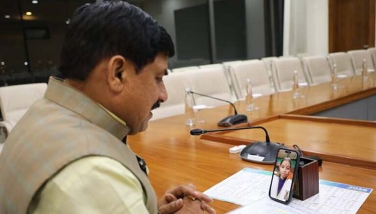 मुख्यमंत्री डॉ. यादव ने वीडियो कॉल पर दी कु. प्रतिभा सिंह को बधाई