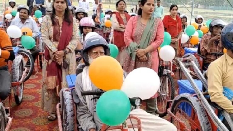 एमसीबी: जिला प्रशासन की त्वरित संवेदनशीलता, दिव्यांग रामकृपाल को मिली मोटराइज्ड ट्राईसाइकिल