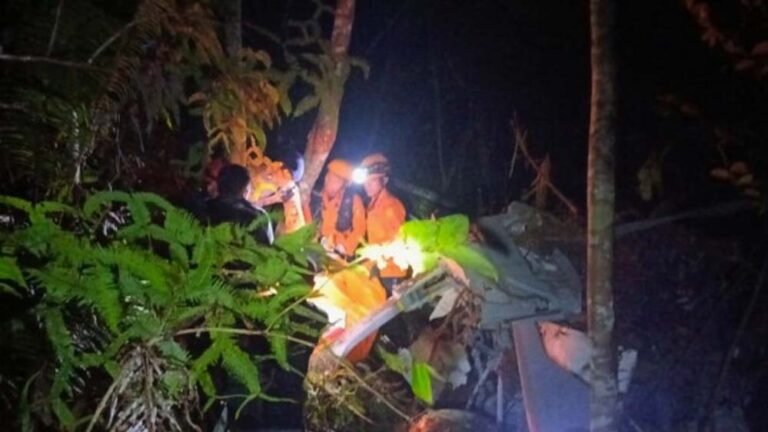 इंडोनेशिया में हेलीकॉप्टर हादसा, लापता विमान का मलबा बरामद, 8 की मौत