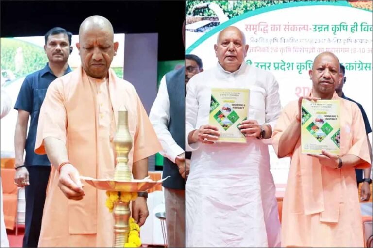 कृषि को प्रोडक्शन, प्रोडक्टिविटी, प्रॉफिटेबिलिटी से प्रॉस्पेरिटी की ओर ले जाने का समय: सीएम योगी