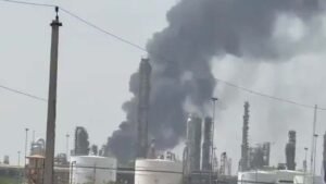 पचपदरा रिफाइनरी में आग से मची अफरातफरी, कल पीएम मोदी करने वाले थे उद्घाटन, सीएस पहुंचे मौके पर