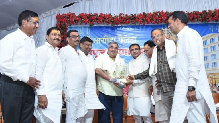 राजेश अग्रवाल ने रायपुर में ‘अग्रोहा पैलेस’ का भूमिपूजन किया, पर्यटन क्षेत्र को मिलेगा नया आयाम