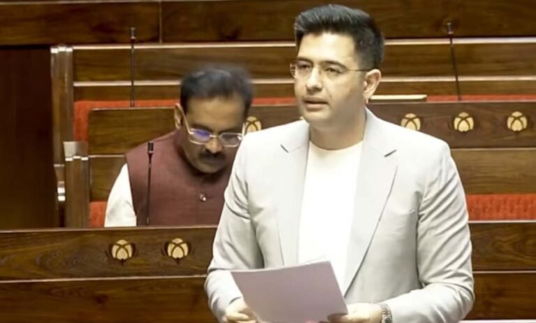 AAP का बड़ा कदम: राघव चड्डा को राज्यसभा में उपनेता के पद से हटाया गया