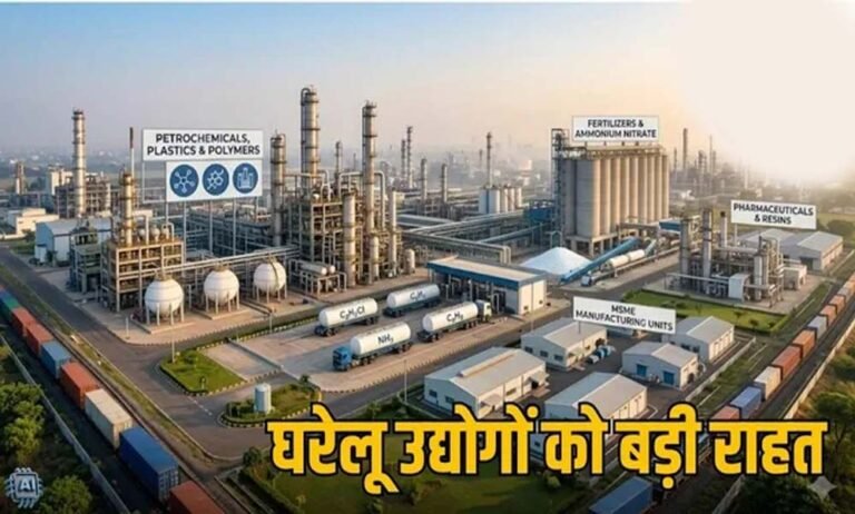 सरकार का बड़ा कदम: 40 केमिकल-पॉलिमर पर आयात शुल्क शून्य, पेट्रोकेमिकल और रेजिन उद्योग को मिलेगी राहत