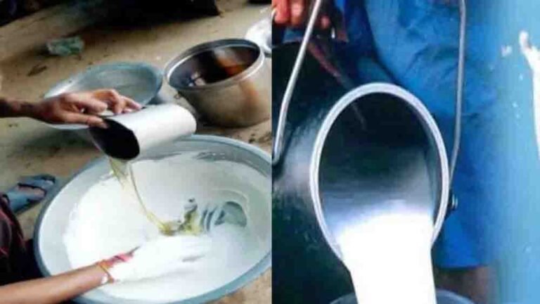 सेहत पर खतरा: धौलपुर से आ रहा मिलावटी दूध टैंकर पकड़ा गया