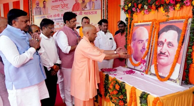 सत्ता नहीं, संस्कार की है भाजपा की विकास यात्रा: मुख्यमंत्री