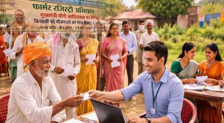 विशेष अभियान के तहत किसानों के लिए फार्मर रजिस्ट्री तैयार कराई जाएगी