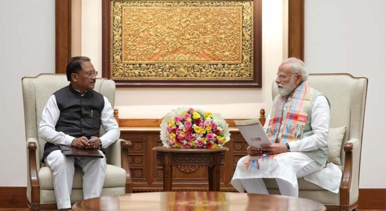 बस्तर में शांति के बाद विकास का नया चरण: ‘बस्तर रोडमैप 2.0’ पर पीएम मोदी से चर्चा