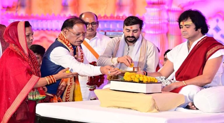 छत्तीसगढ़ की भूमि में भगवान श्रीराम का वास, मुख्यमंत्री विष्णुदेव साय का उद्घाटन