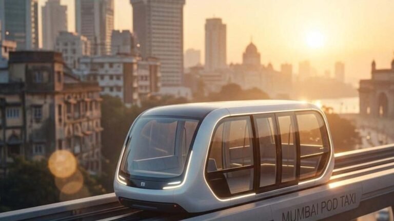 ट्रैफिक जाम से छुटकारा, भारत में लॉन्च हुई पहली ड्राइवरलेस Pod Taxi