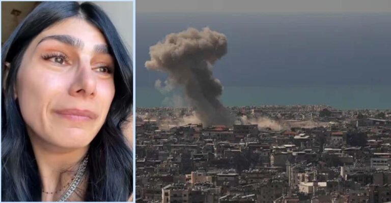 लेबनान में हवाई हमलों से हाहाकार, मिया खलीफा ने पूछा- कब रुकेगा यह दर्द?