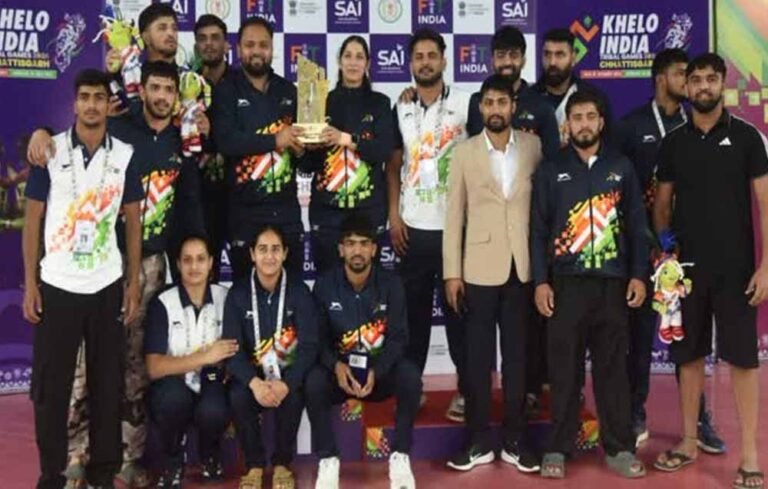 ट्राइबल गेम्स में सिद्दी पहलवानों का दबदबा, कुश्ती में दिखाया दमखम