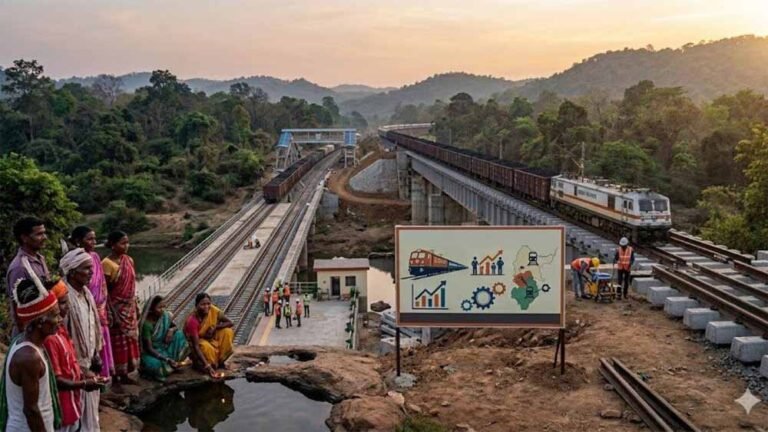 बस्तर को मिली बड़ी सौगात: रावघाट-Jagdalpur रेल प्रोजेक्ट से विकास को मिलेगा नया ट्रैक