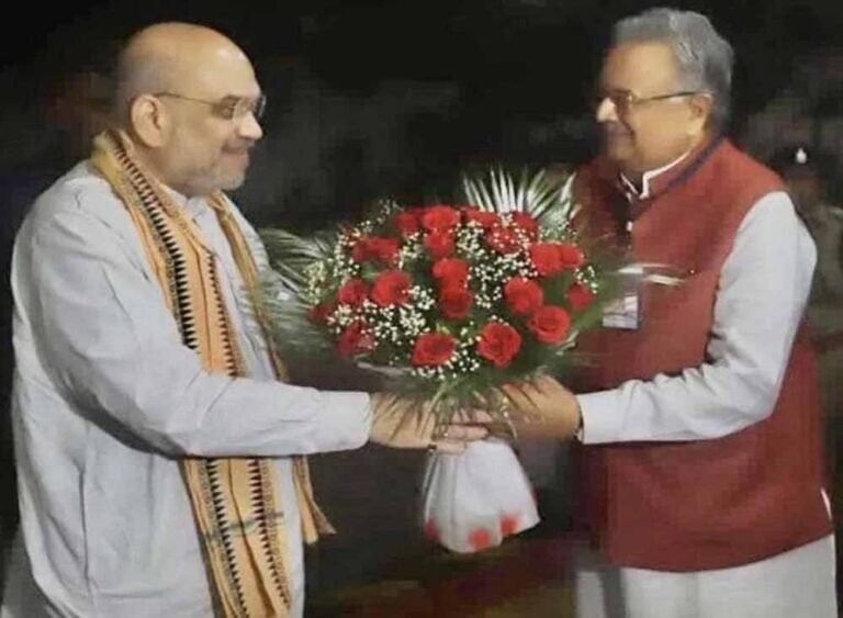 नक्सलवाद पर बड़ा बयान: विधानसभा अध्यक्ष रमन सिंह ने अमित शाह की सराहना की