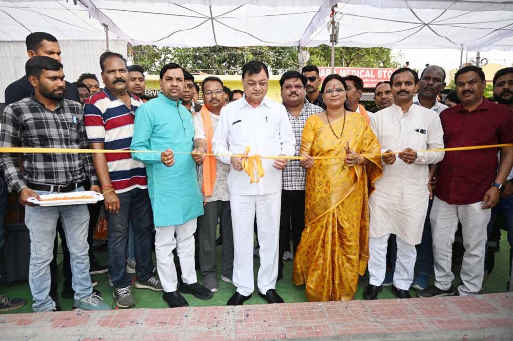 वार्ड क्र. 38 लालघाट चेकपोस्ट के नागरिकों को मिली सर्वसुविधायुक्त उद्यान की सौगात