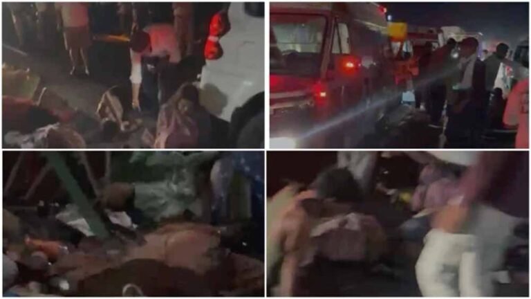 MP के धार में बड़ा हादसा, दो वाहनों की जोरदार भिड़ंत में 5 की जान गई, कई घायल