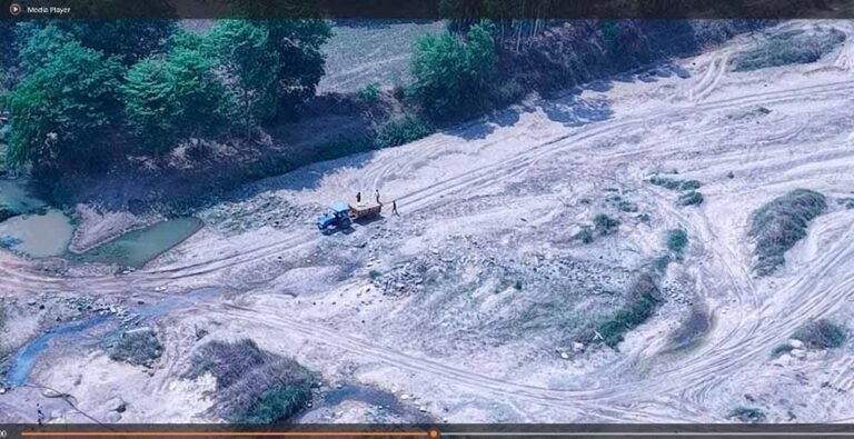 ड्रोन निगरानी से अवैध खनन पर हुआ कड़ा प्रहार