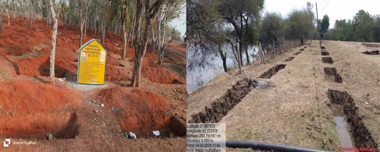 दुर्ग बना जल संरक्षण का मॉडल