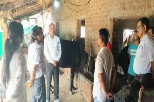 प्रमुख सचिव  उमराव ने जबलपुर एवं मंडला जिले का किया भ्रमण, क्षीरधारा योजना अंतर्गत चयनित पशुपालकों के घर जाकर की भेंट