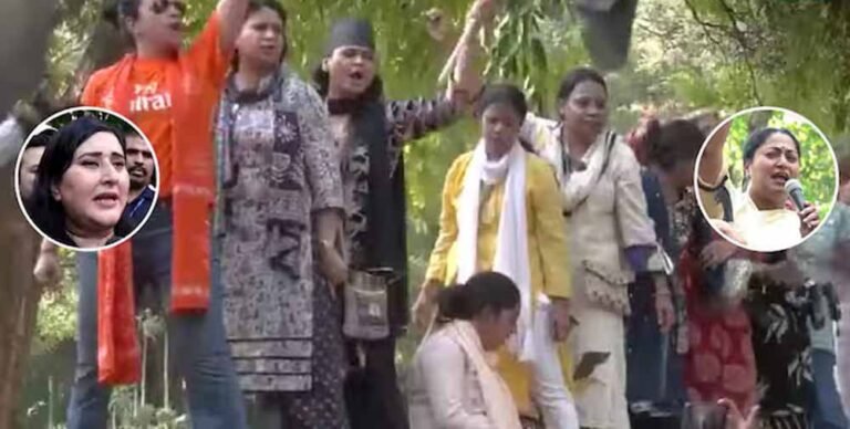 दिल्ली में सियासत गरमाई: महिला आरक्षण बिल को लेकर भाजपा का प्रदर्शन, राहुल गांधी पर निशाना