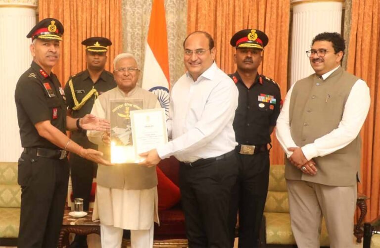 राज्यपाल पटेल बोले – सशस्त्र सेना झंडा निधि में योगदान, राष्ट्र भक्ति की सशक्त अभिव्यक्ति
