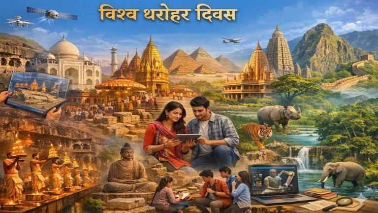 इंटैक ने धूमधाम से मनाया विश्व धरोहर दिवस, शहर में निकाली गई विरासत यात्रा